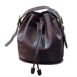 Vintage Coach Legacy Lulu Bucket Bag